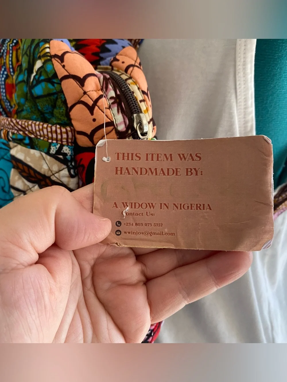 Handmade african print